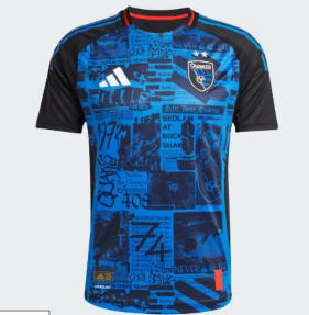San Jose Earthquakes Home Fan Jersey 2025/26