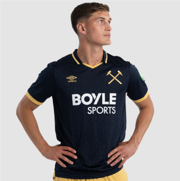 West Ham 25/26 Black Jersey