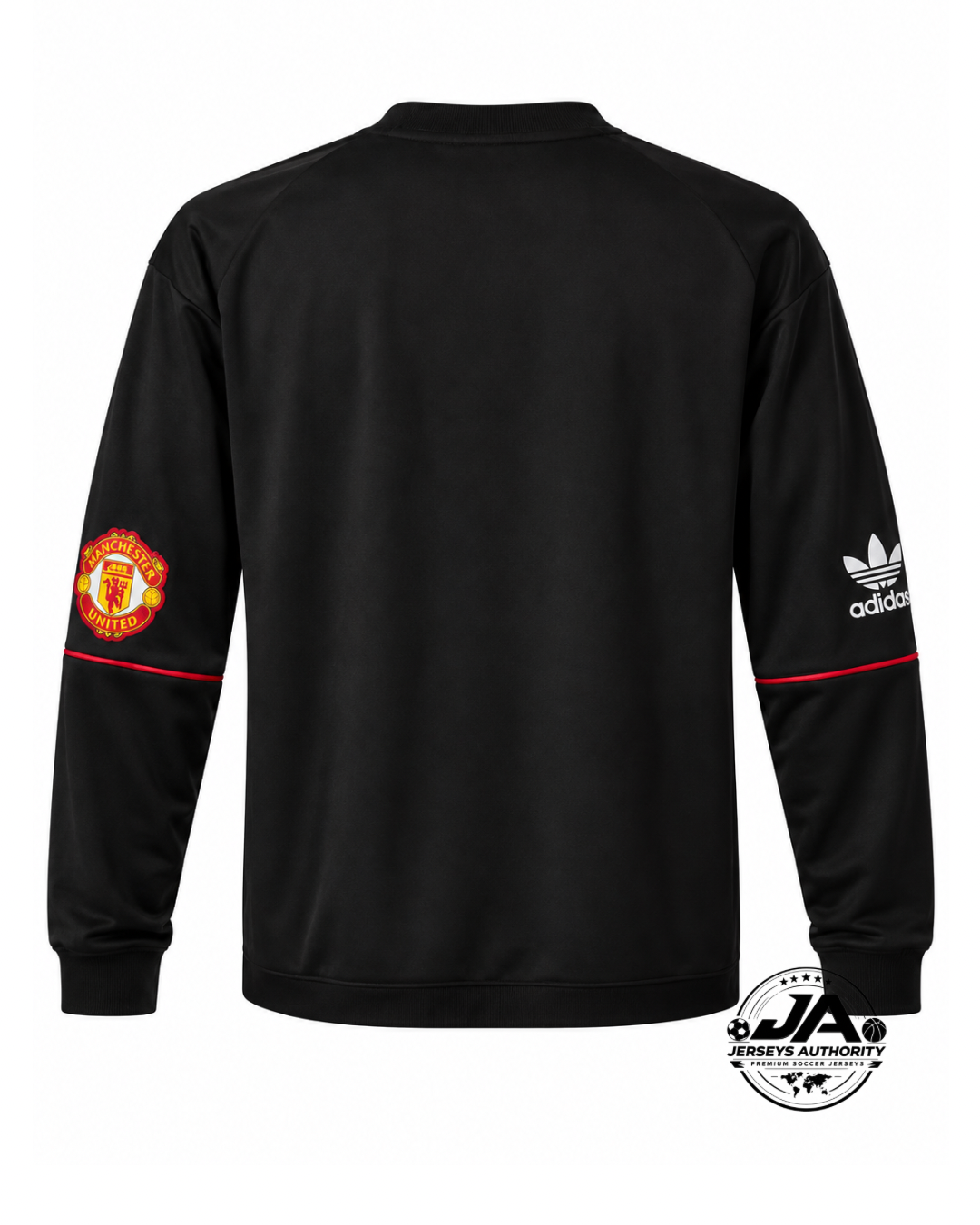 Manchester United 90/92 Black Long-Sleeved Retro Sweatshirt