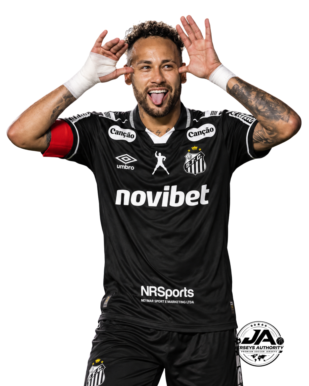 26/27 Santos Third Player Jersey with Sponsors Neymar Jr #10 - Slim Fit