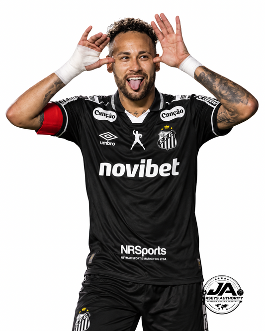 26/27 Santos Third Player Jersey with Sponsors Neymar Jr #10 - Slim Fit