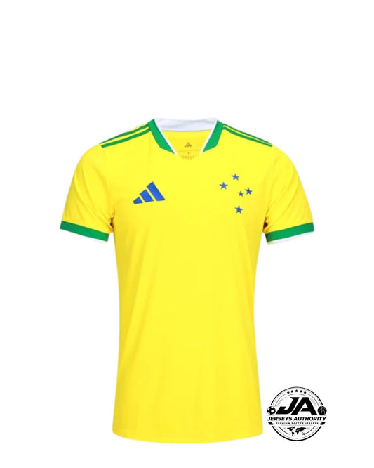 Camiseta Cruzeiro 2026/27 Verde y Amarilla Mundial - Aficionado