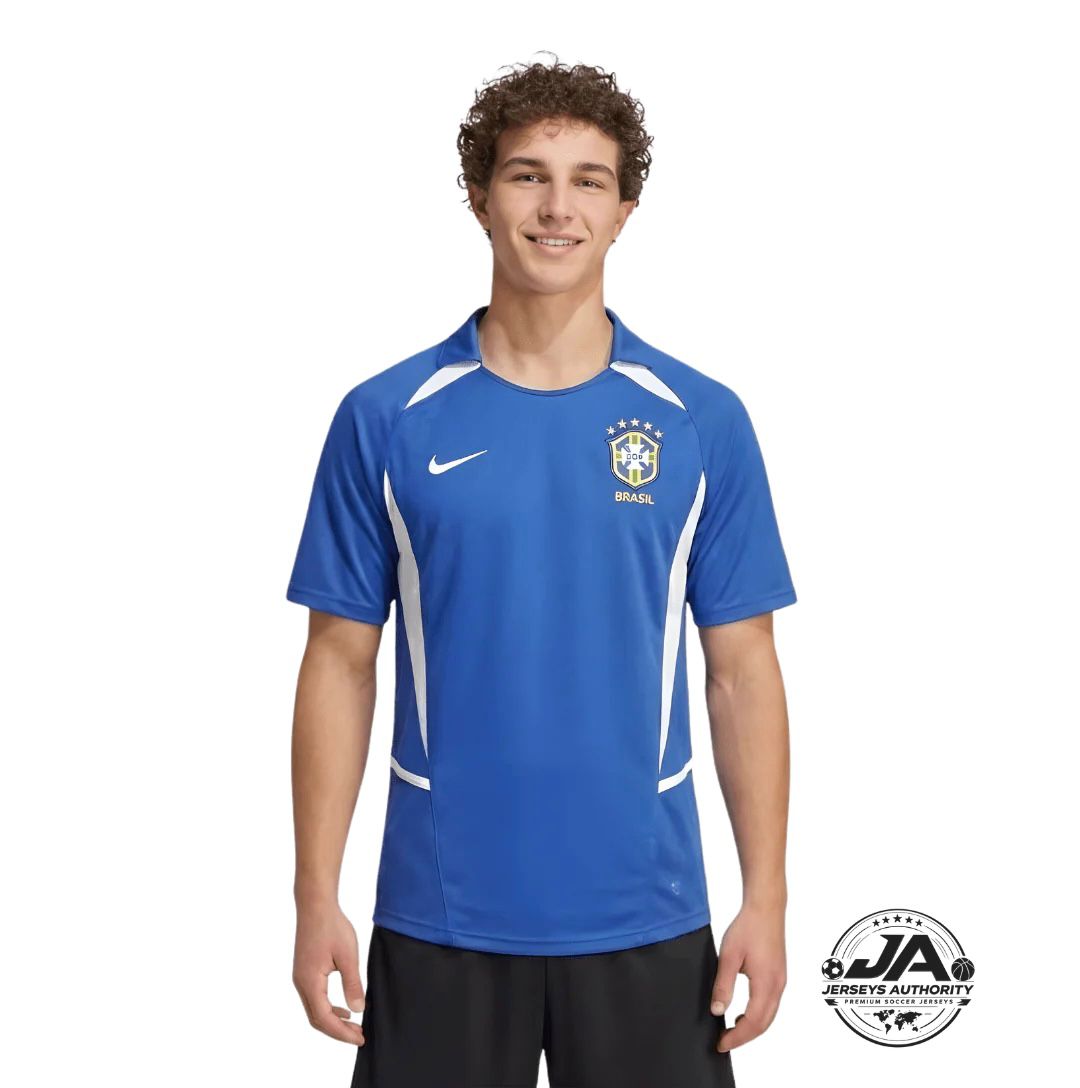 Jersey Retro Nike Brasil 2002 Fan