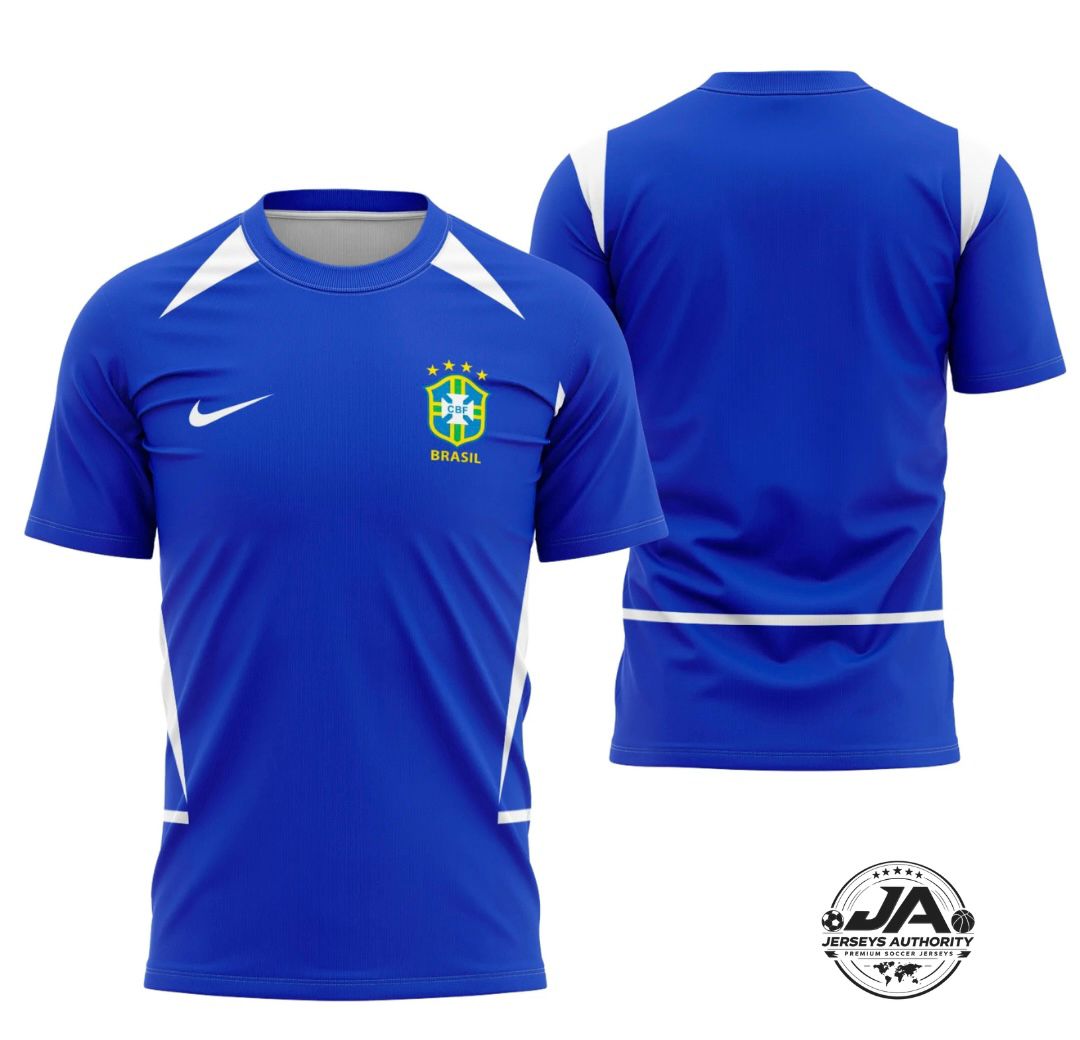 Jersey Retro Nike Brasil 2002 Fan