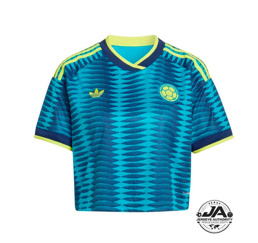 Camiseta Corta de Visitante Colombia Mundial 2026 - Estilo Aficionado