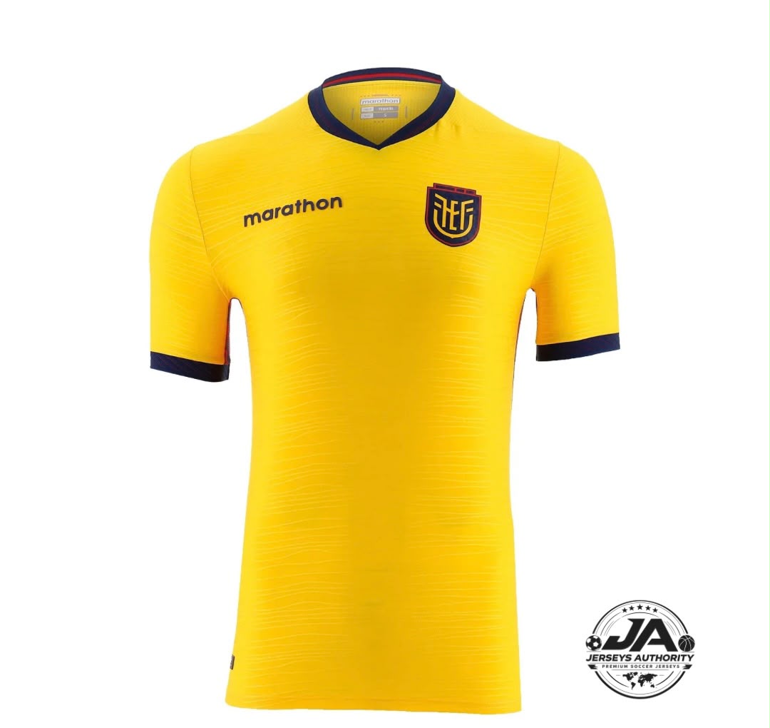 Ecuador 2026 World Cup Home Jersey - Fan Version