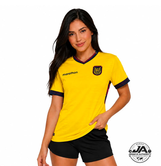 Women's Ecuador 2026 World Cup Home Jersey - Fan Version