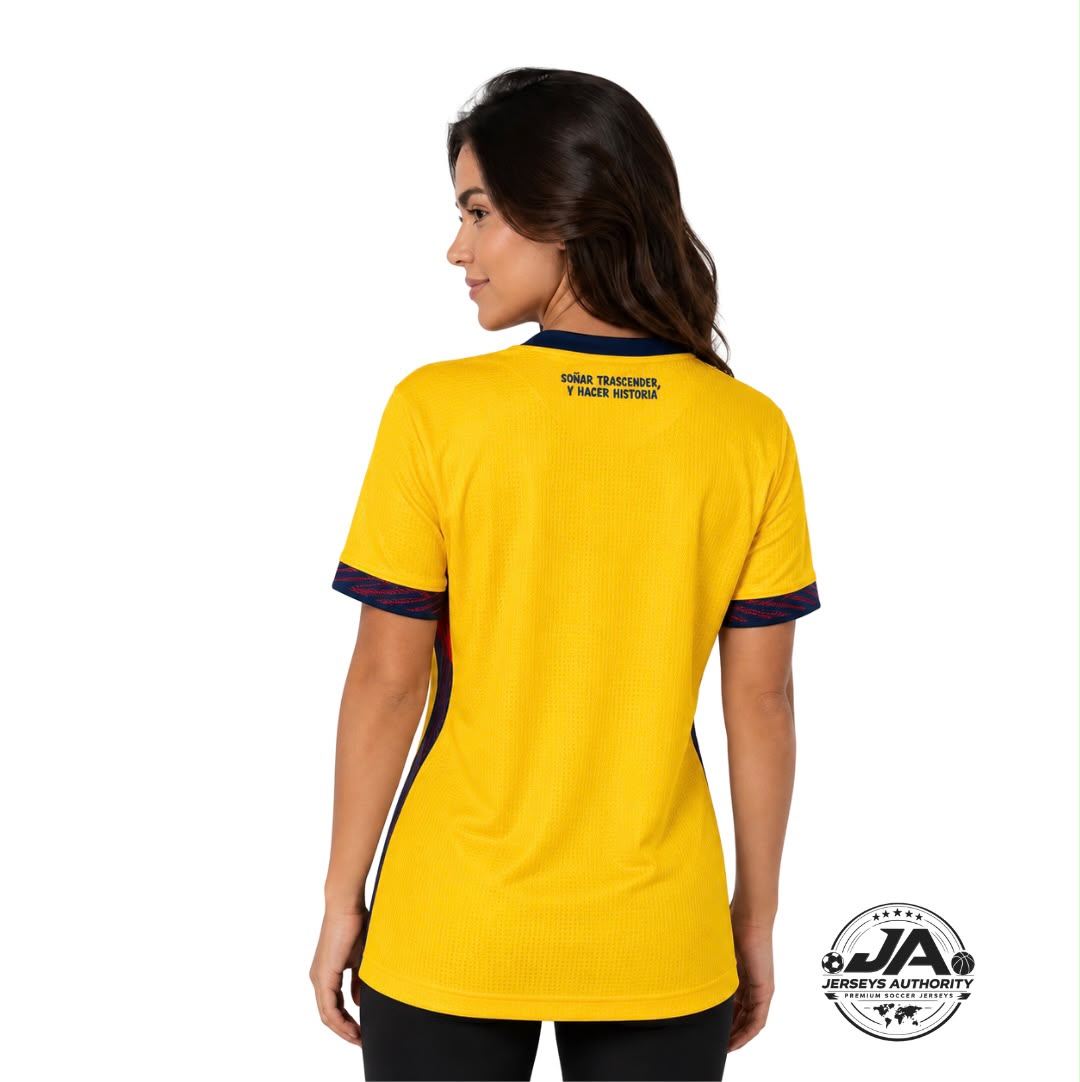 Women's Ecuador 2026 World Cup Home Jersey - Fan Version