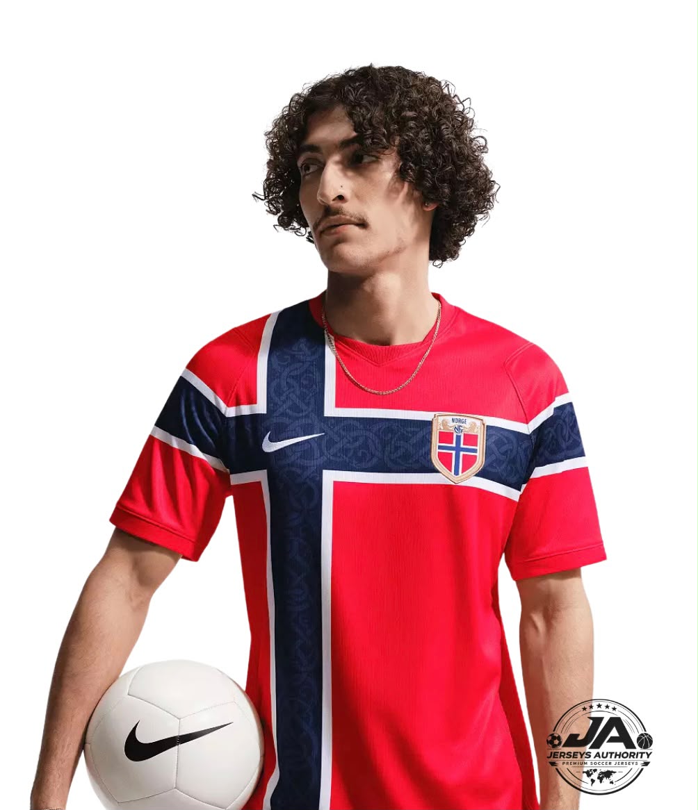 Norway 2026 World Cup Home Jersey - Player Version