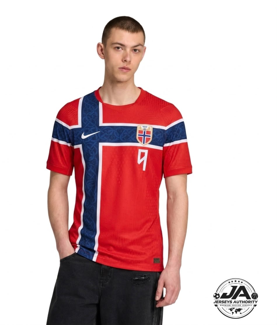 Norway 2026 World Cup Home Jersey - Fan Version