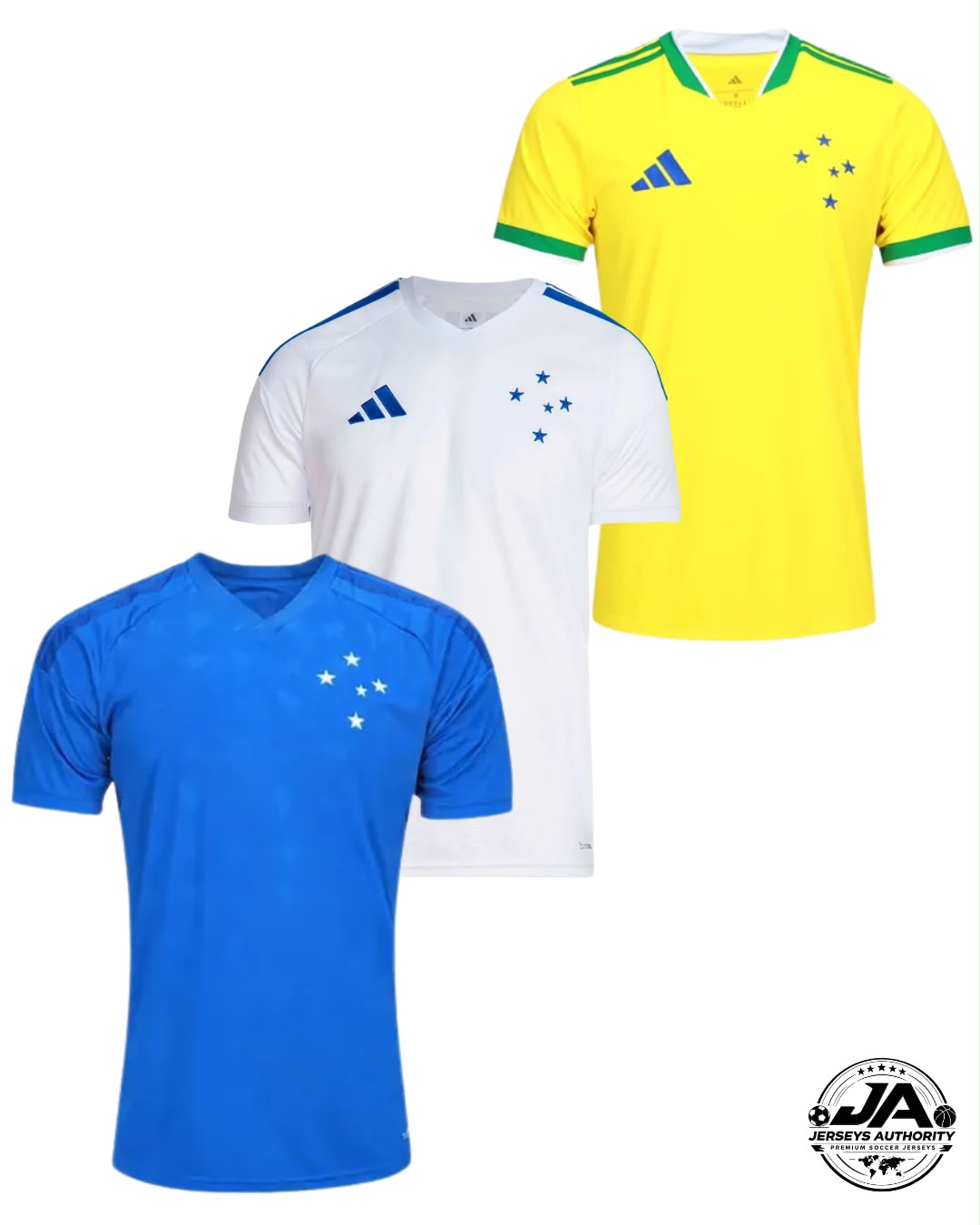 Combo 3 Jerseys Cruzeiro 2026/27 - Kit 3 - Fan Version