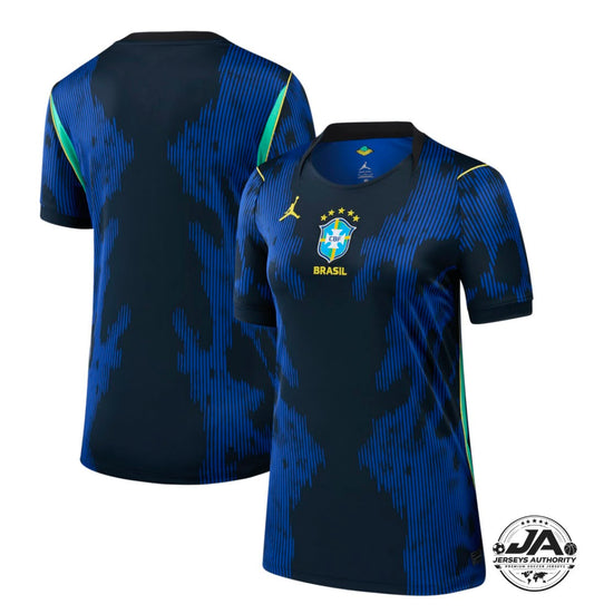 Camiseta de la selección femenina de Brasil Mundial 2026 de visitante - Versión aficionado