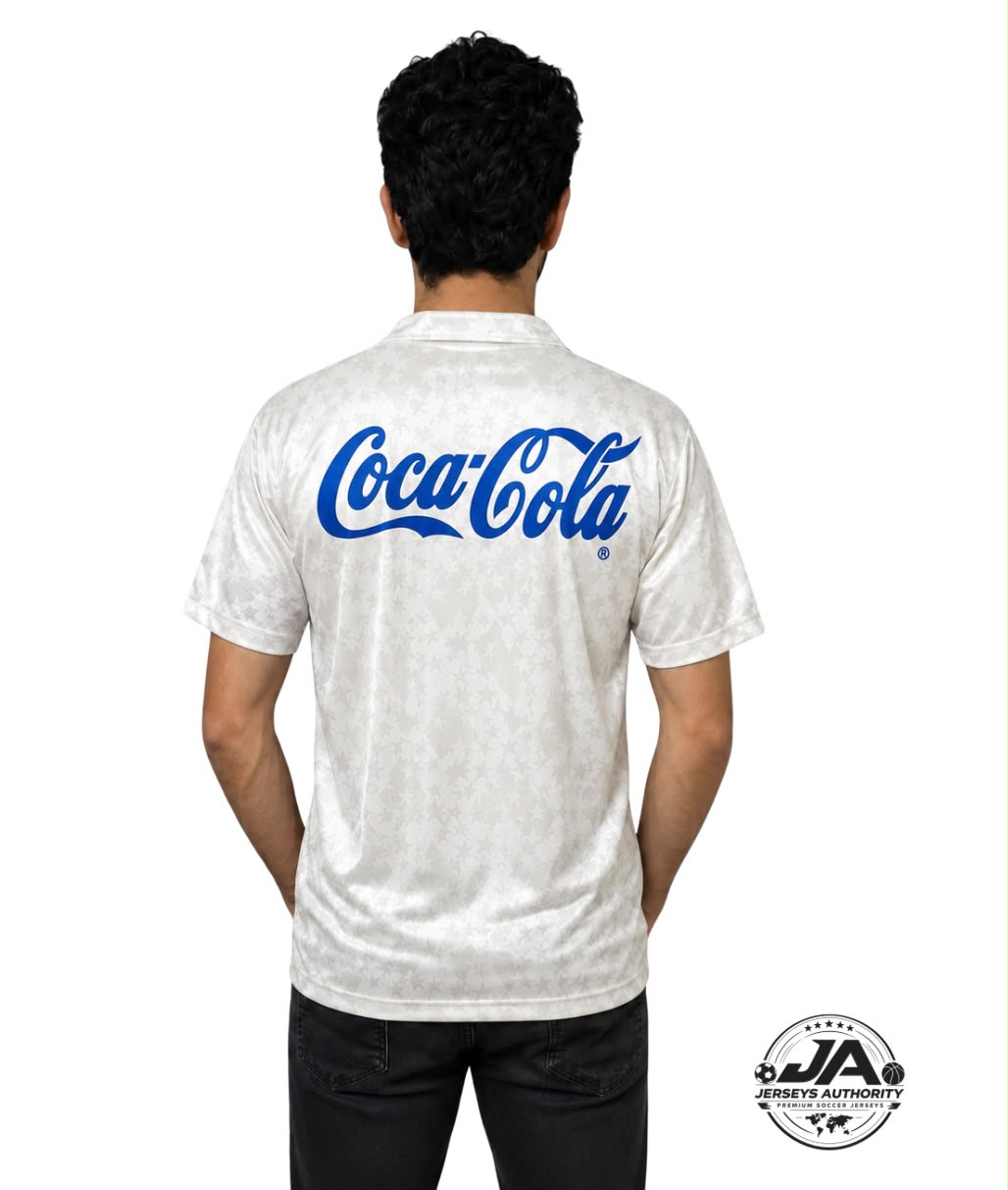 Cruzeiro White Retro Home Jersey 93/94