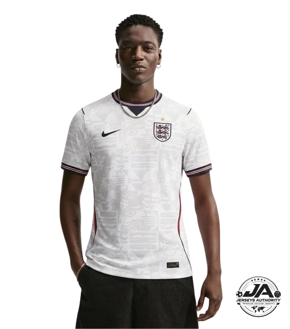 England 2026 Home Player Version Jersey [Slim Fit] World Cup 2026