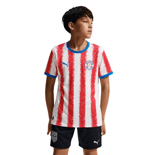 Paraguay Home 2026 Kit Kids - World Cup 2026