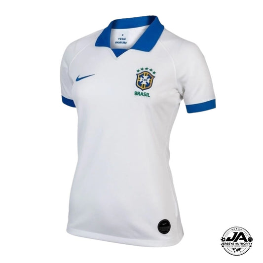 Camiseta Retro Selección Brasil 1998/99 I Brasil Blanca