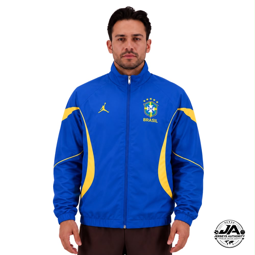 WORLD CUP 2026 BRAZIL JORDAN BLUE JACKET