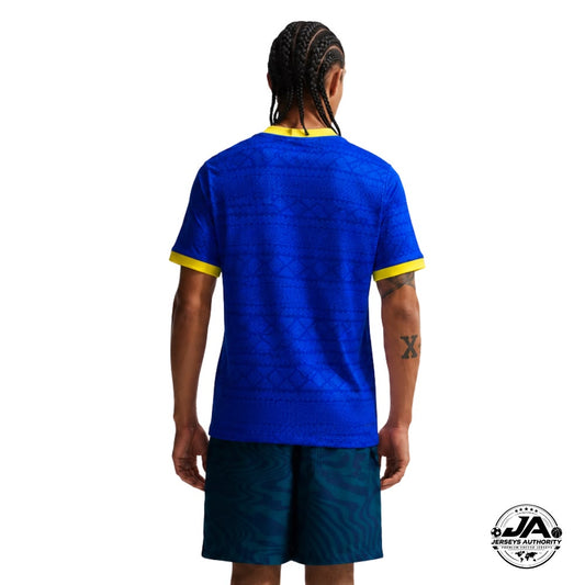 Camiseta Azul Brasil 2026 - Versión Jugador Ajustada