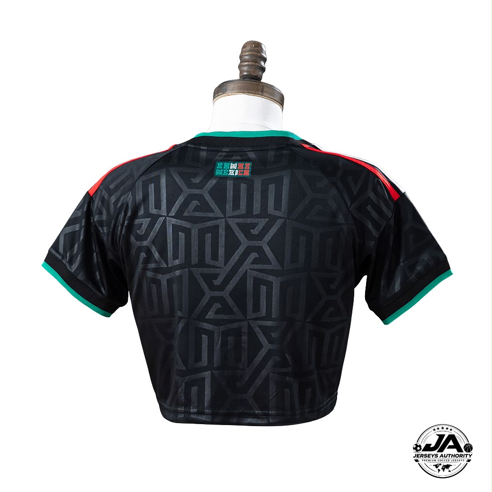2026 Mexico Women's Stadium Away Cropped Soccer Jersey