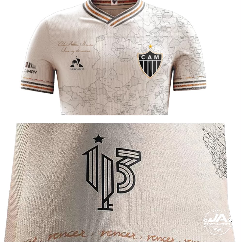 Atlético Mineiro Special Edition 2022 Mapa - Dourada