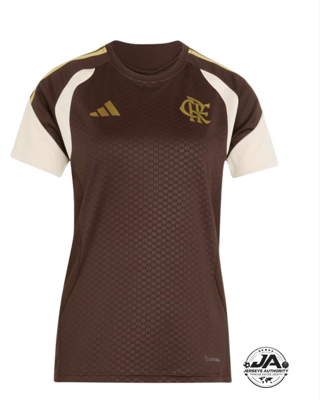 Jersey Flamengo Training 2026 Women's Brown - Fan Version