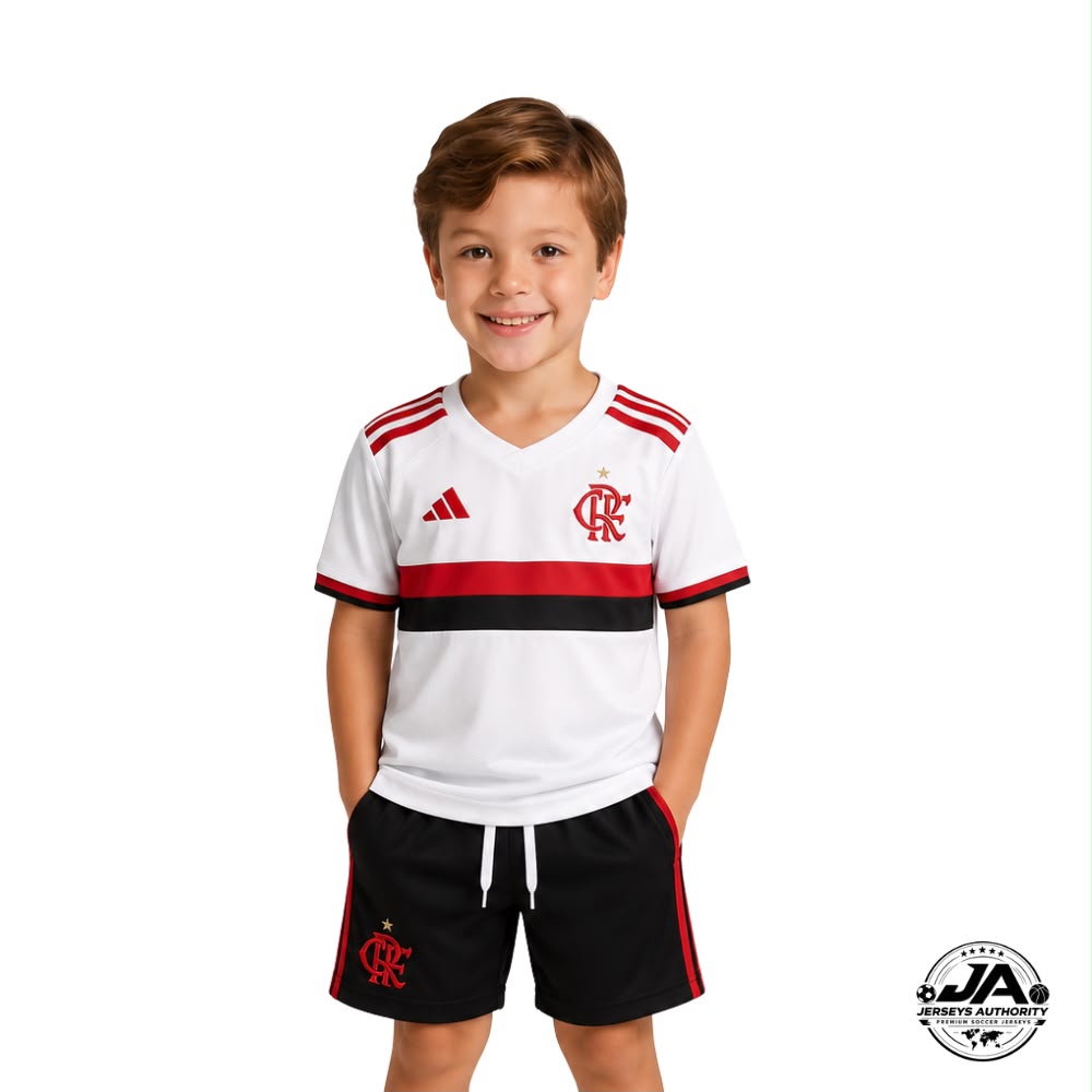 Flamengo Jersey Away 2027 Kit Kids