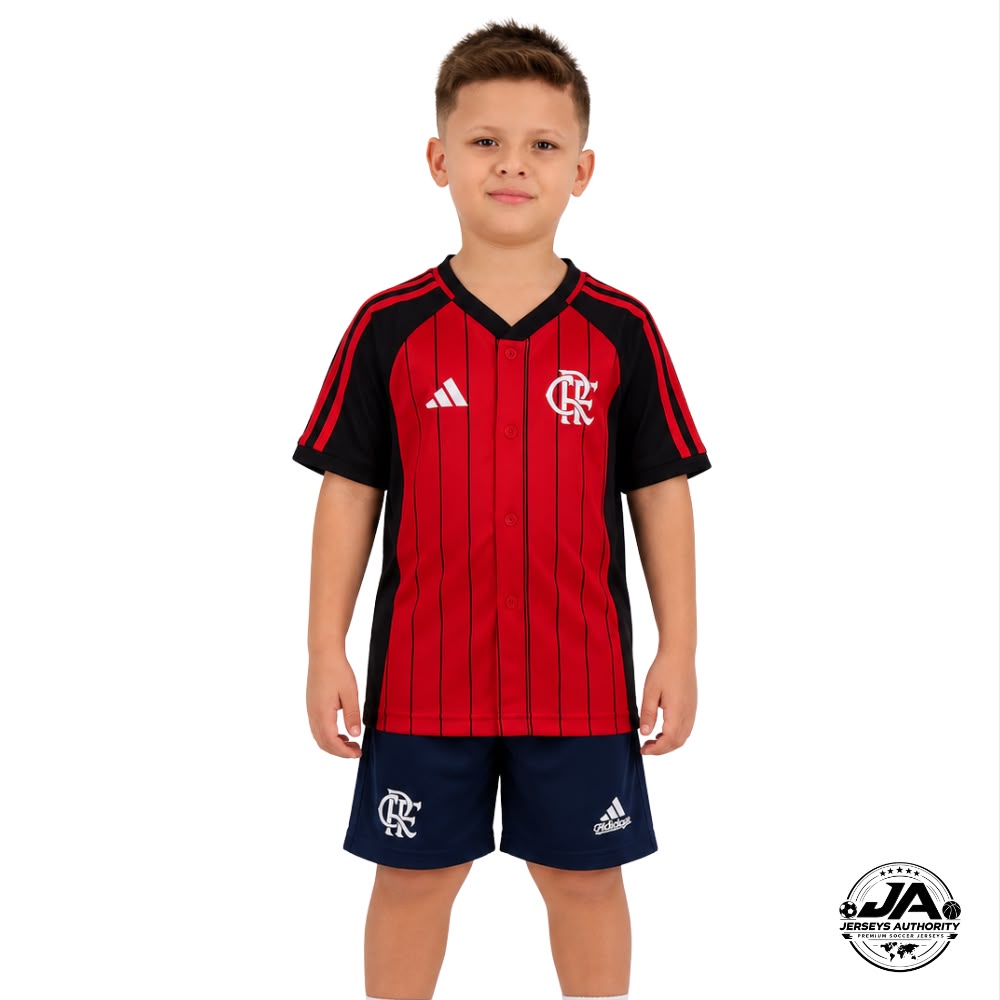 Jersey Kids Flamengo Home 2025/26
