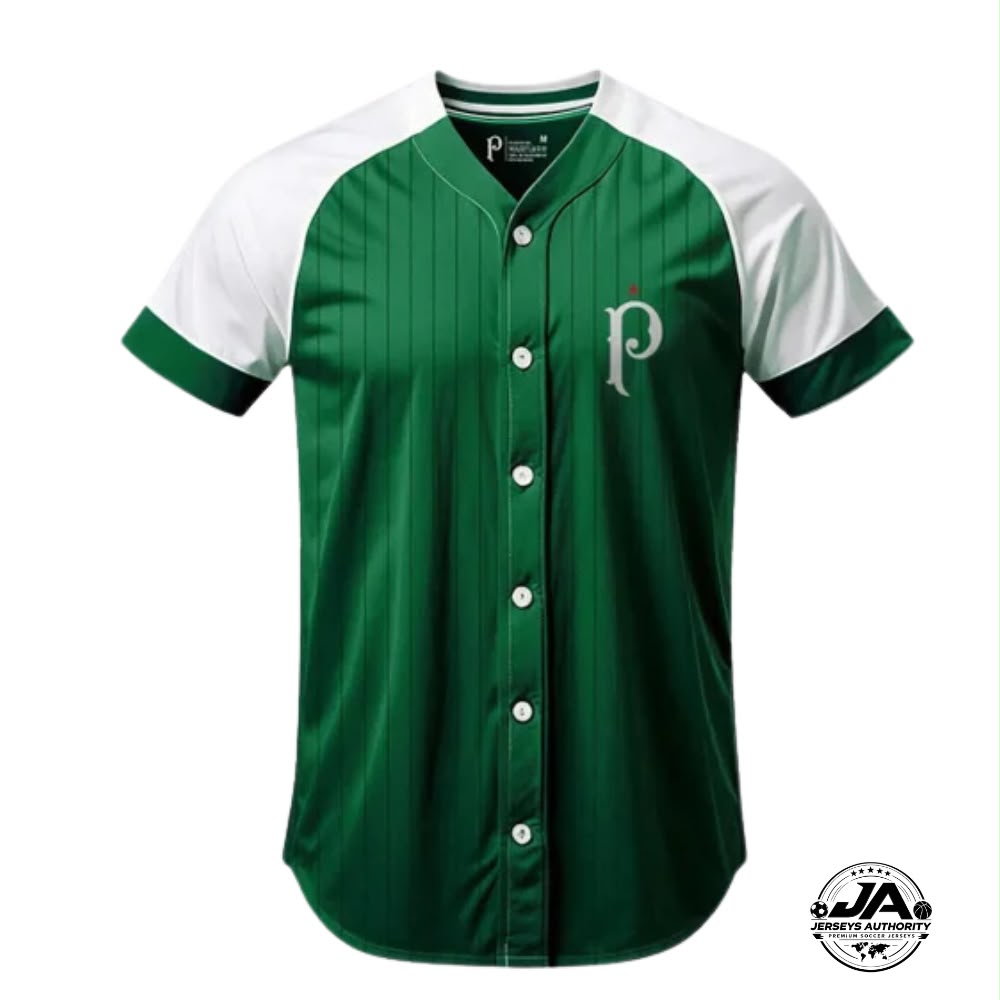 Camiseta Palmeiras Baseball III Masculina - Slim Fit
