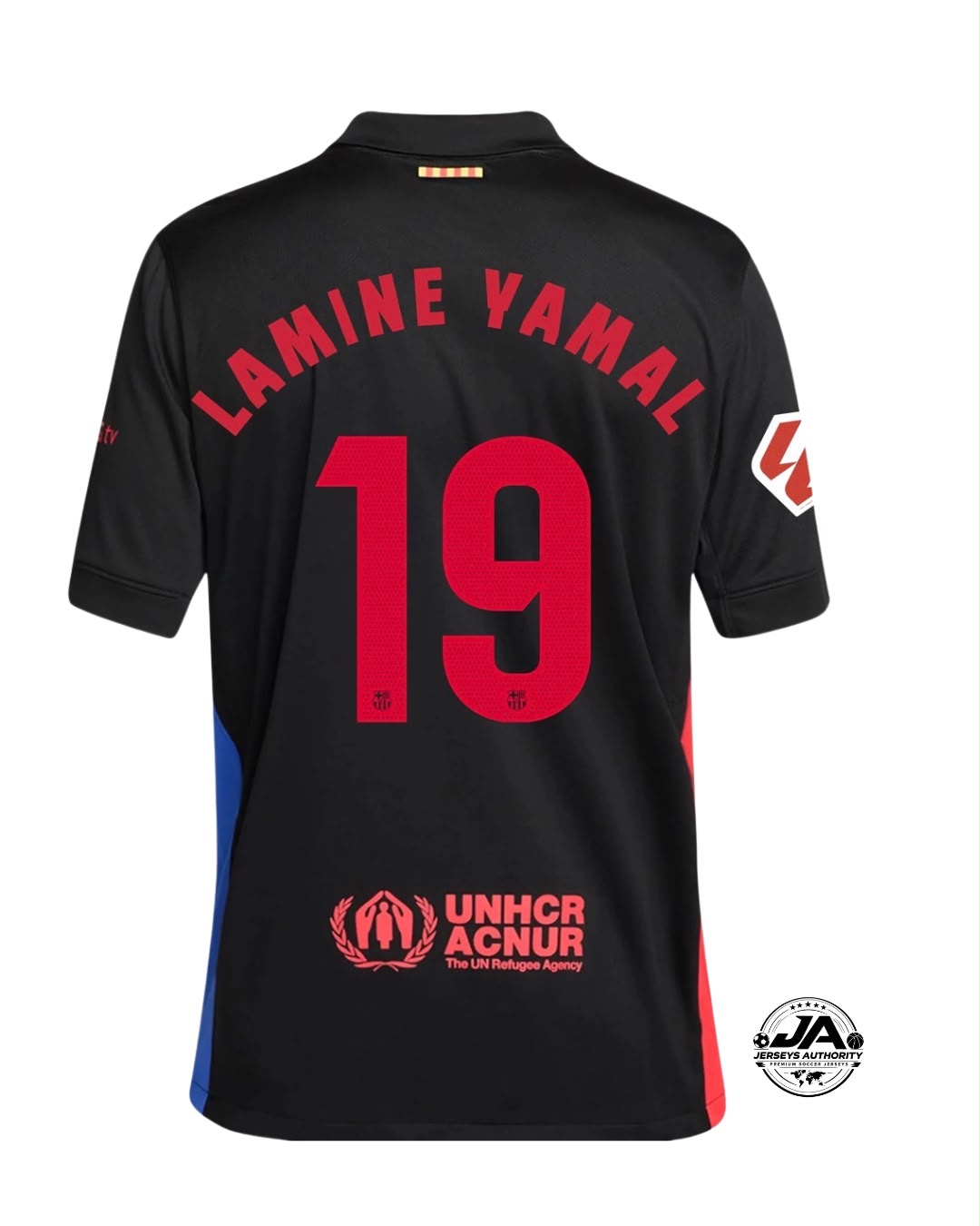 Camiseta Visitante Barcelona II 2025/26 Lamine Yamal 19 - Versión Aficionado