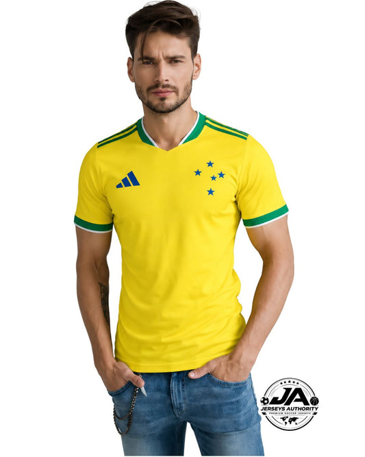 Cruzeiro 26/27 Verde e amarela Copa do Mundo - Fan Version