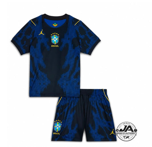 Brazil Infantil Jordan Away 2026 World Cup - Kit Kids Brasil