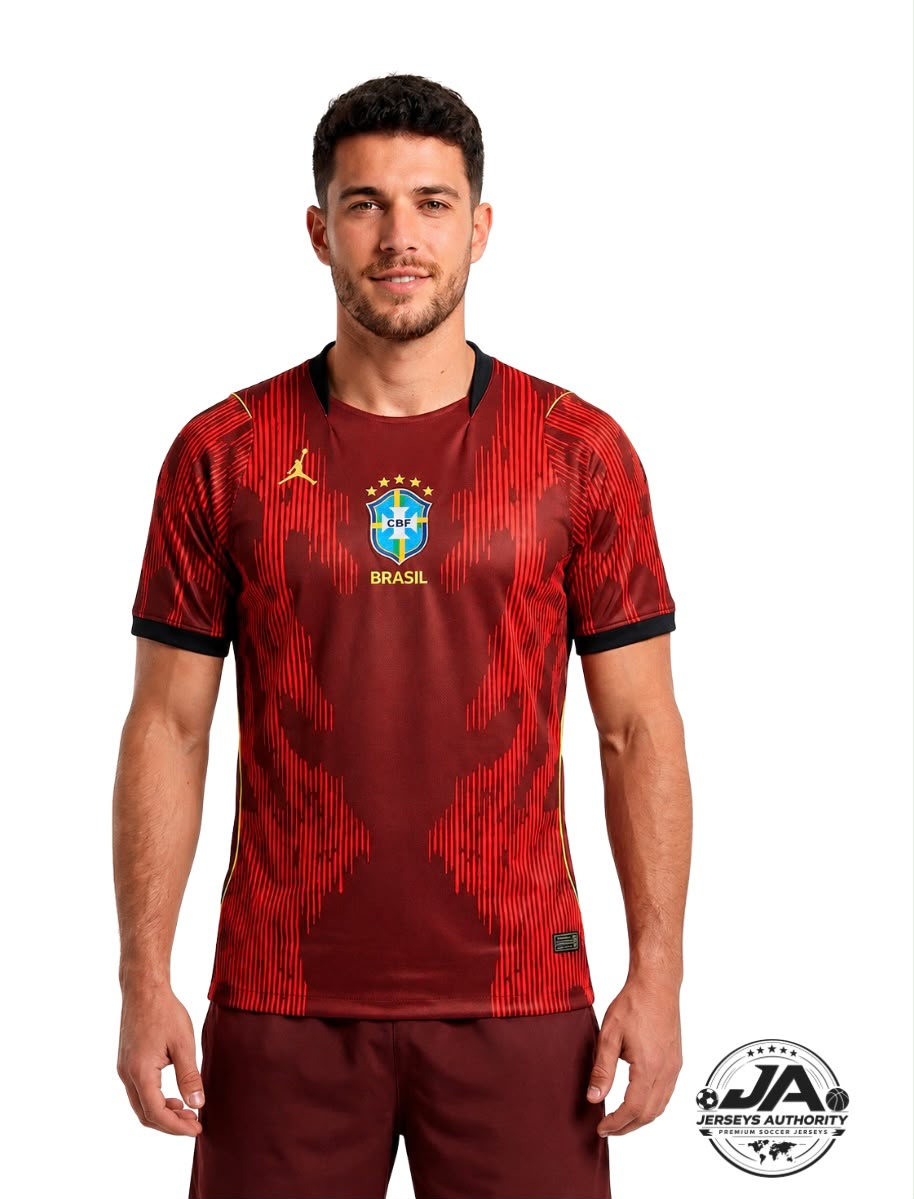 Brazil Special Edition Red Jersey 2026 - Vermelha Fan Version Brasil