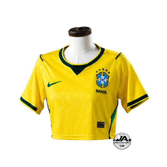 Cropped Brazil Women home 2026 - Fan Version Brasil