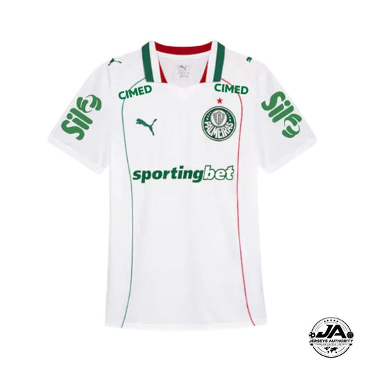 2026 Palmeiras Away Player Jersey Full Sponsors - [Slim Fit]