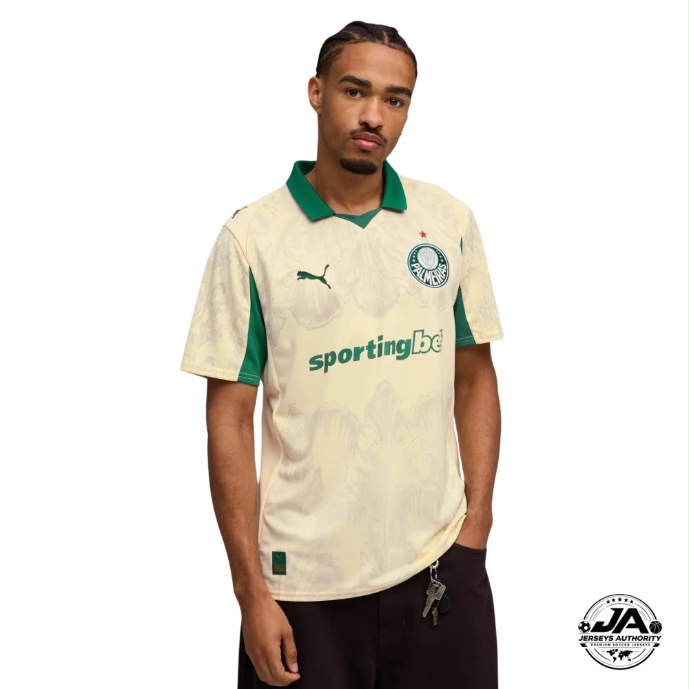 Palmeiras Away Fan Jersey Sponsor 2025 Club World Cup