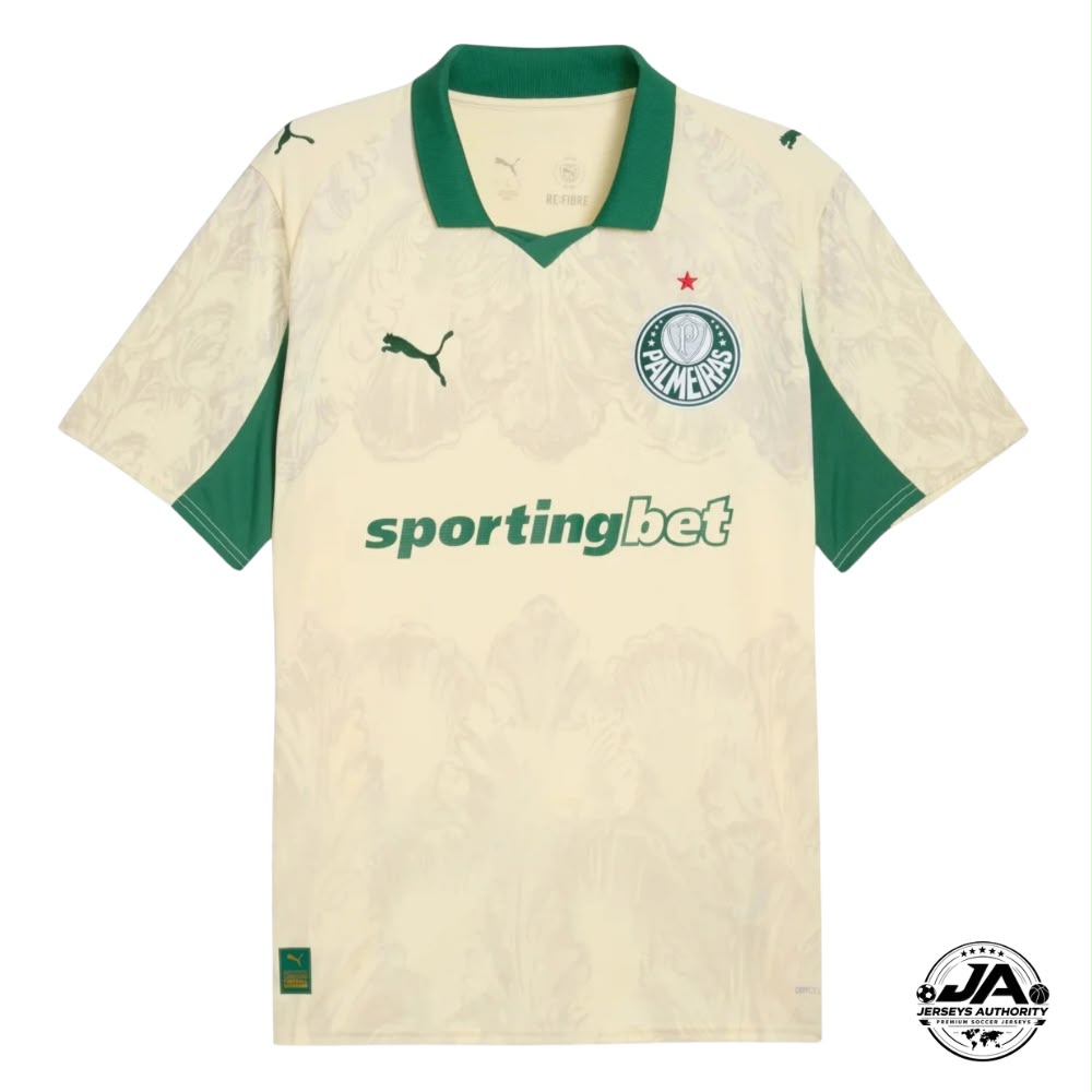 Palmeiras Away Fan Jersey Sponsor 2025 Club World Cup