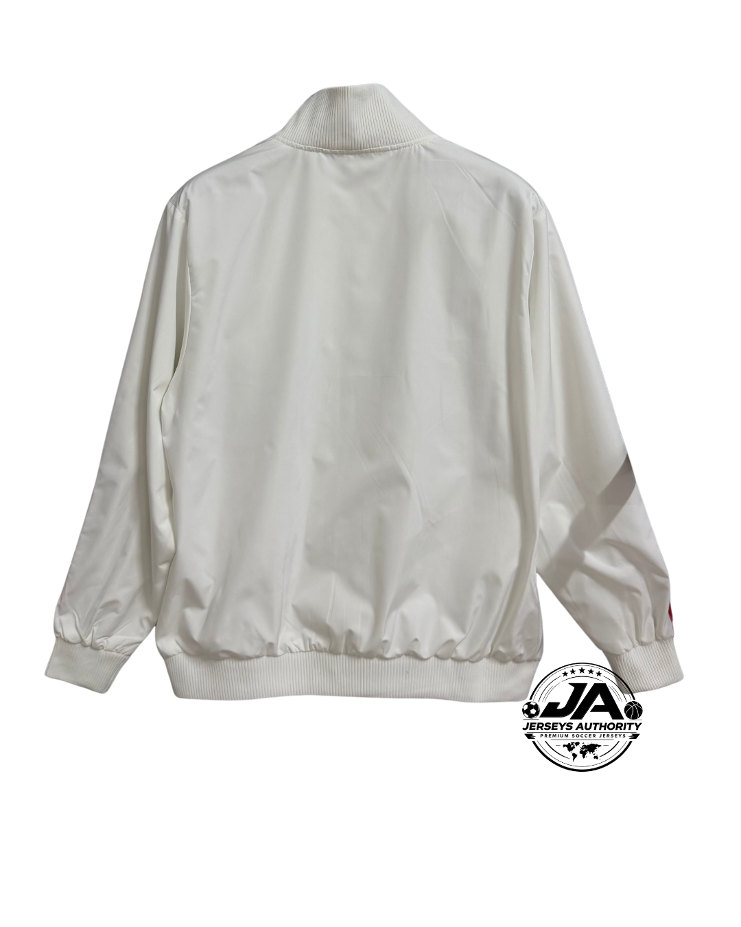 AC Milan white windbreaker back