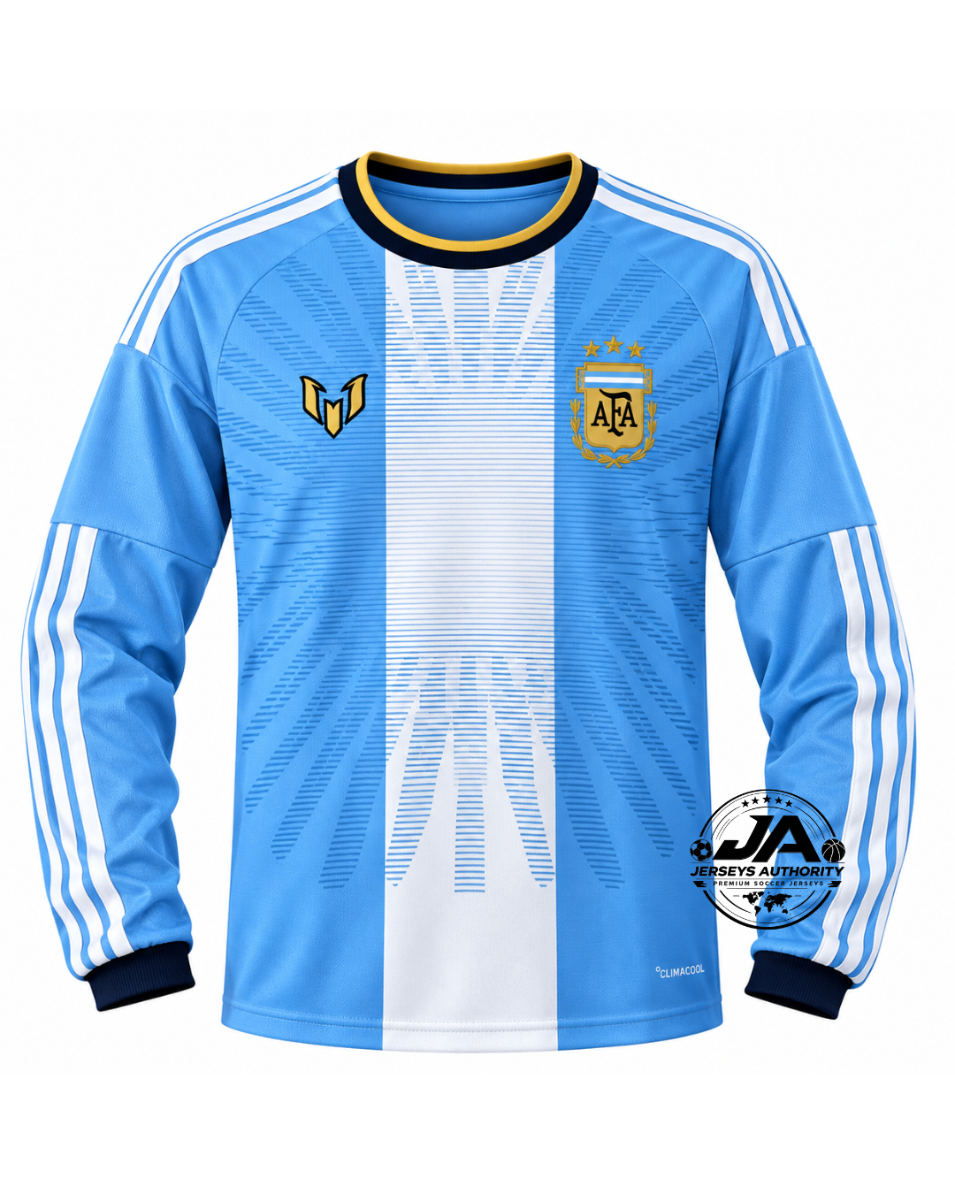 Argentina Messi Anniversary Long Sleeve Back