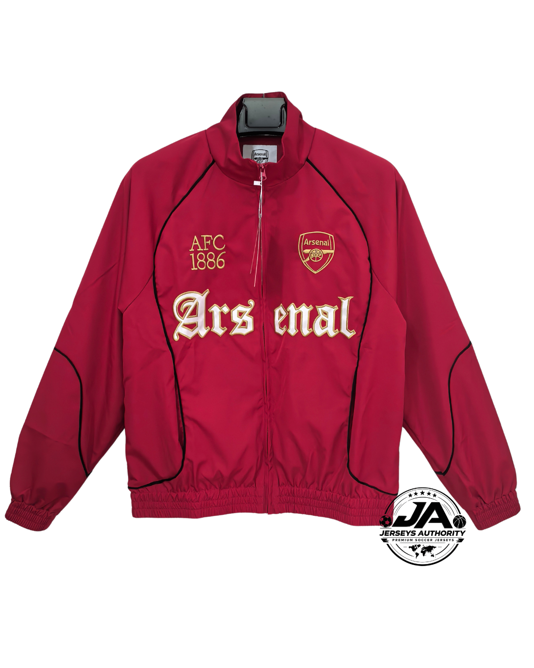Arsenal red windbreaker front