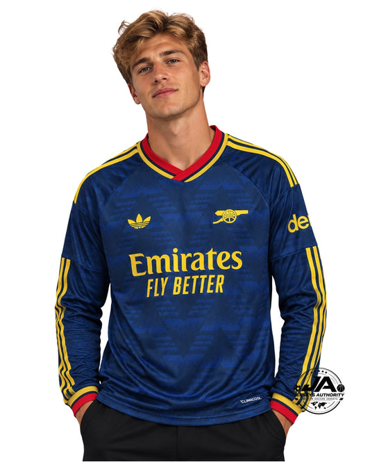 26/27 Arsenal Away Navy Long Sleeve Jersey 1