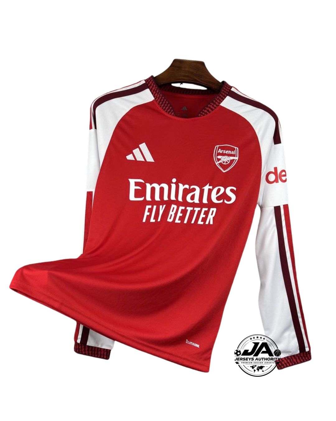 2026/27 Mens Arsenal Home Long Sleeve Jersey 2