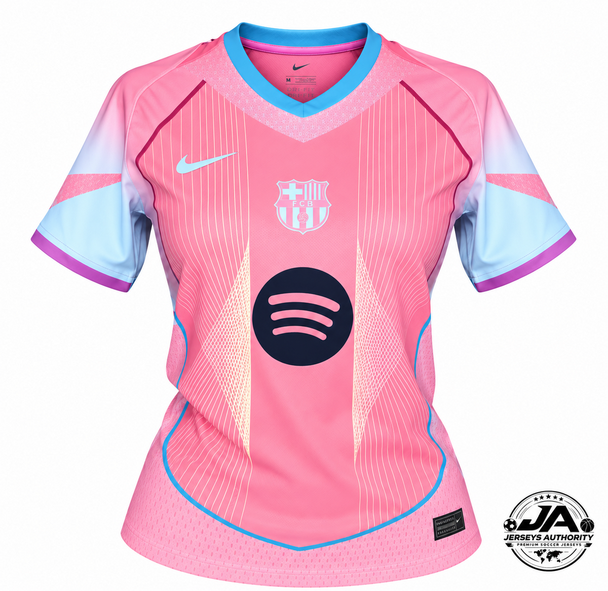Barcelona Women 26/27 pink jersey front