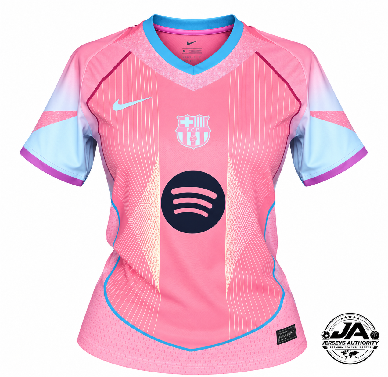 Barcelona Women 26/27 pink jersey front