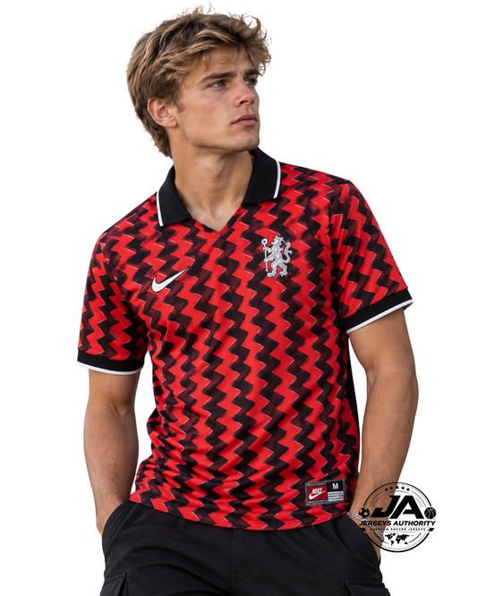 Model - Chelsea Energy Red Jersey