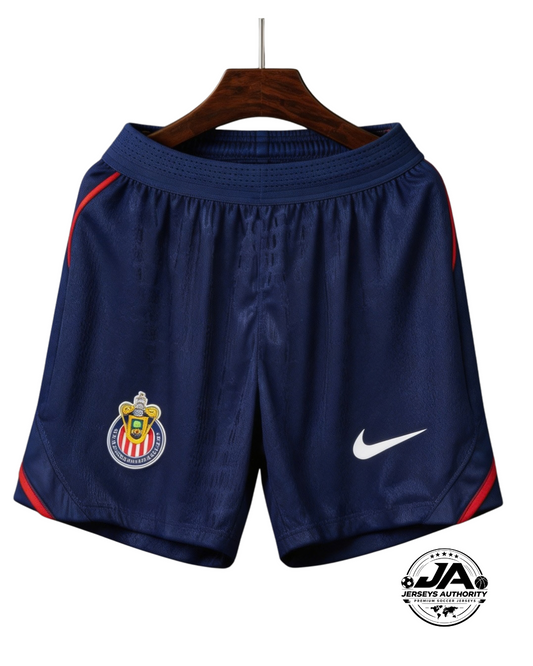 26/27 Chivas Guadalajara Away Blue Short front