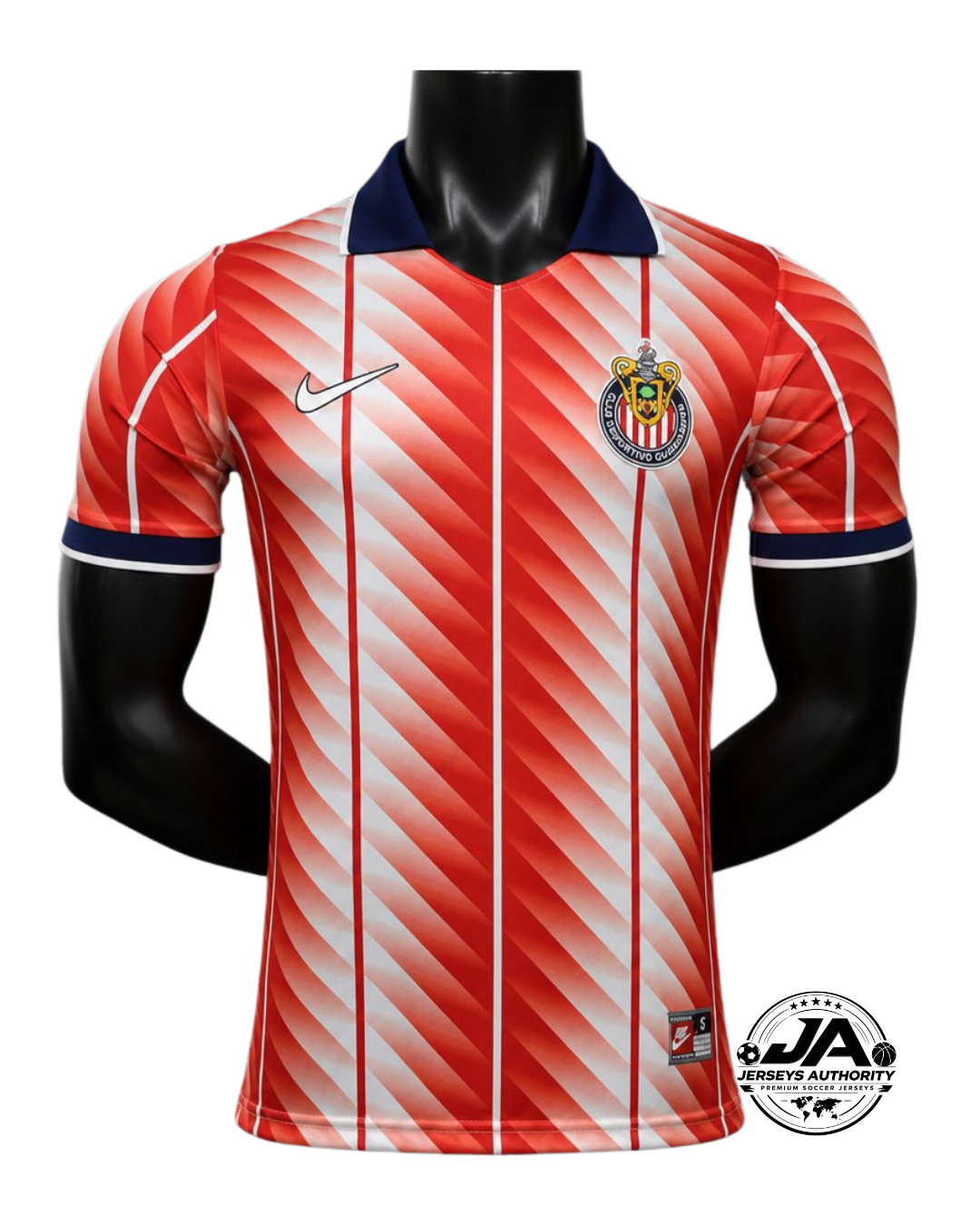Chivas Casual Red White Player Jersey - Front