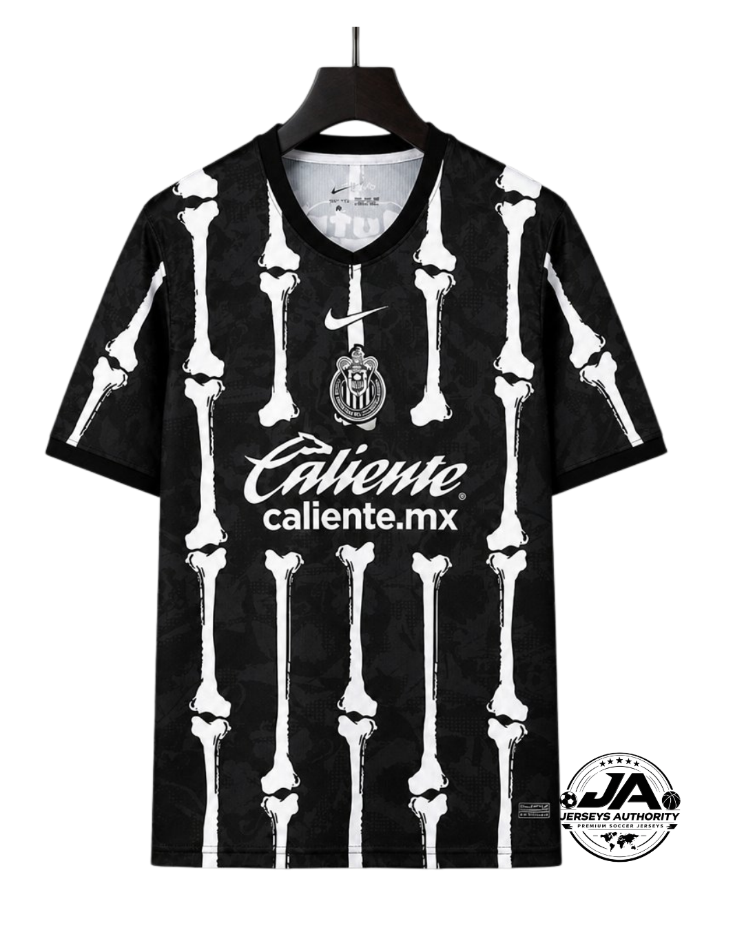 Chivas Day of the Dead black jersey back