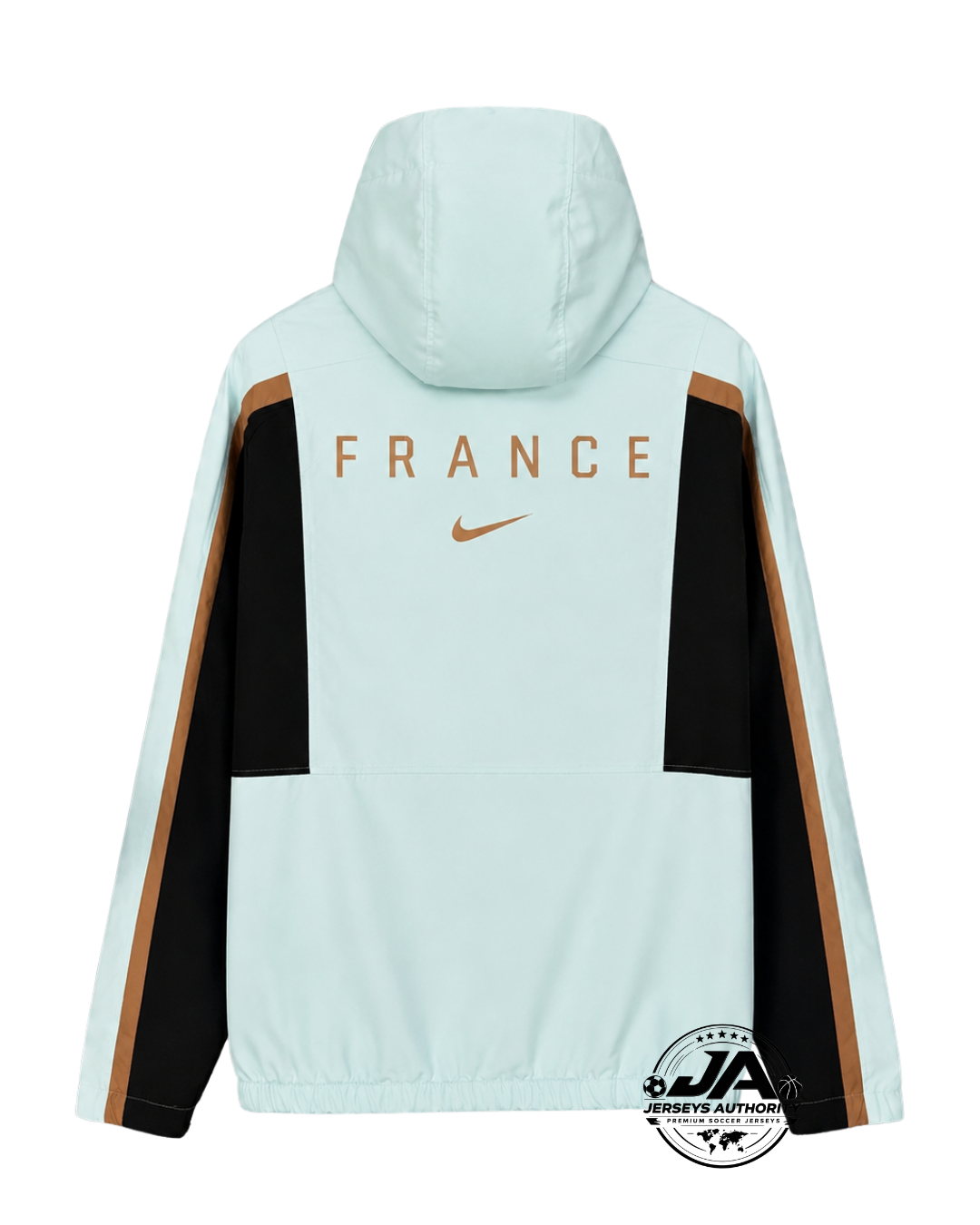France Full Zipper Windbreaker back
