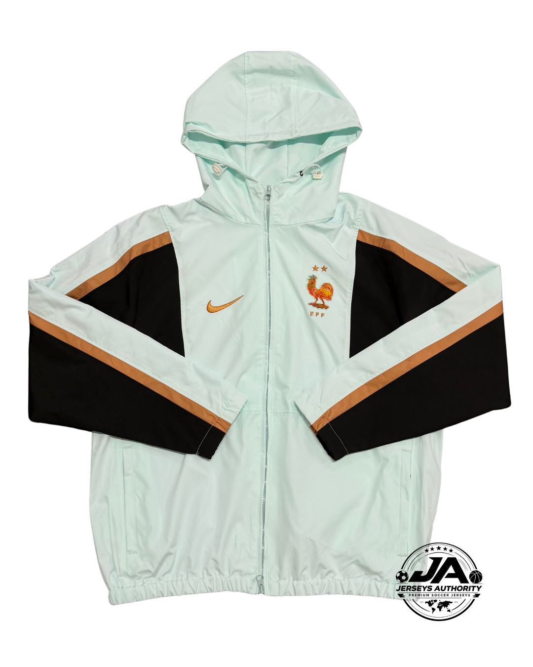 France Full Zipper Windbreaker front