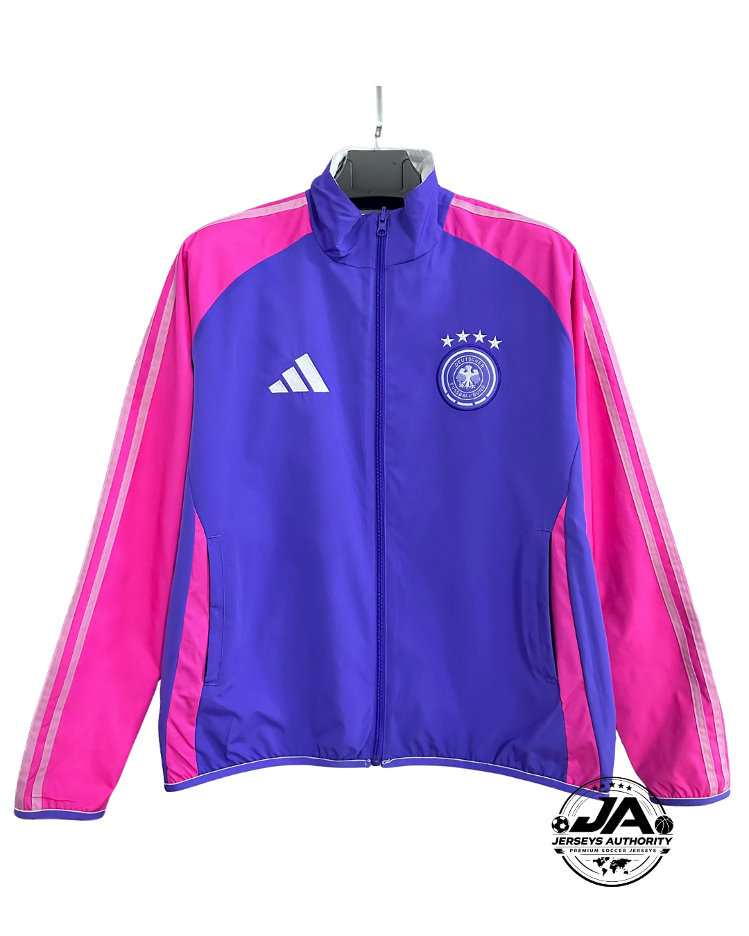 Germany reversible windbreaker purple-model